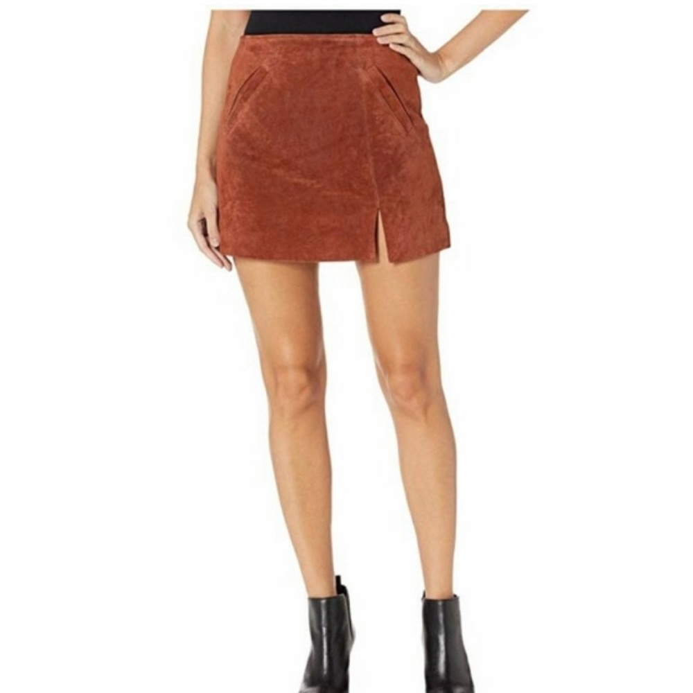 NWT [BLANK NYC] SUEDE MINI SKIRT - NWT Sz 27